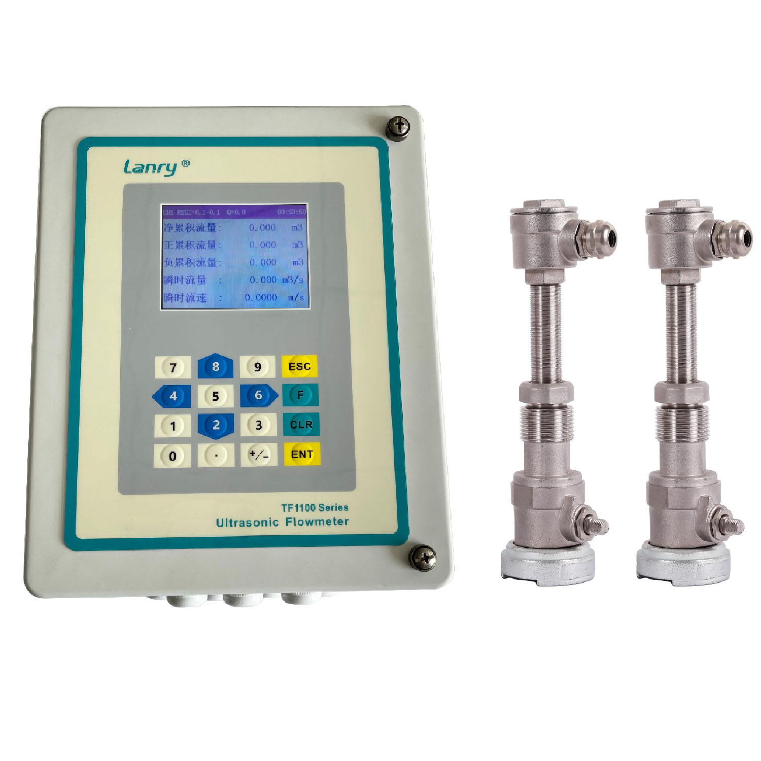 TF1100-EI Transit-Time Insertion Ultrasonic Flowmeter